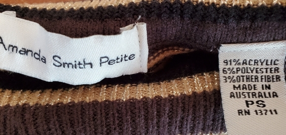 Amanda Smith Petite Turtleneck Top - Picture 3 of 8